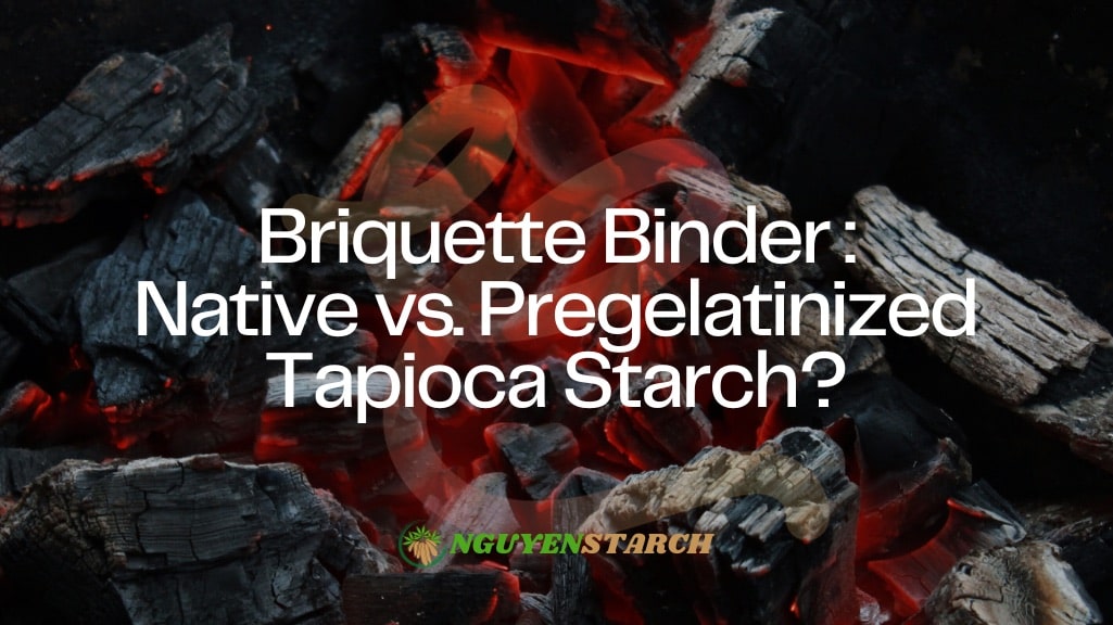 Briquette Binder Native vs. Pregelatinized Tapioca Starch