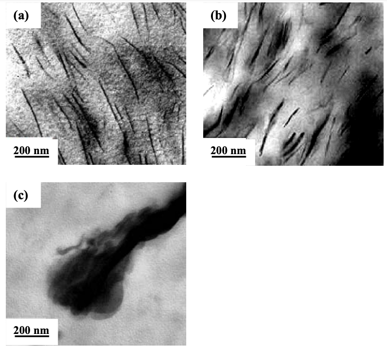 Figure 6.5. TEM images for