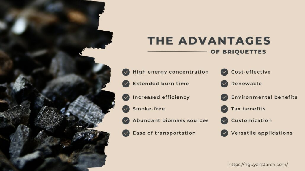 The Advantages of Briquettes