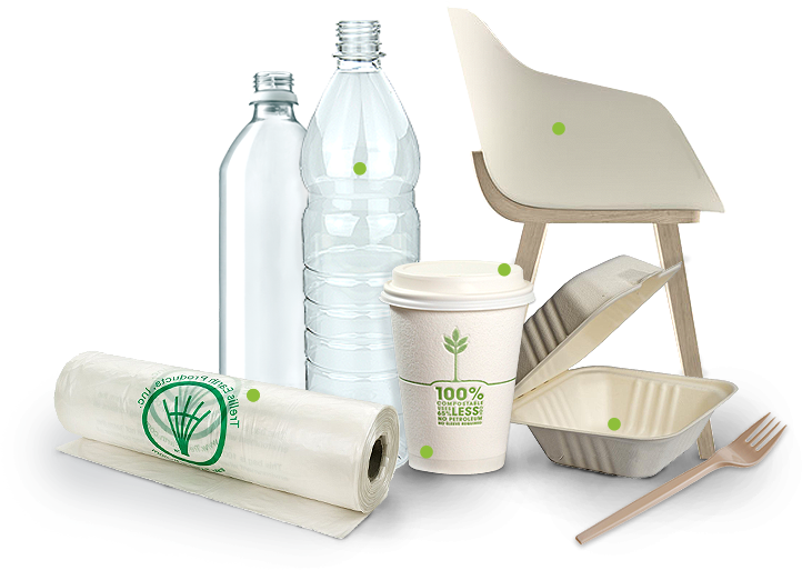 Bioplastic Products Made By Tapioca Starch